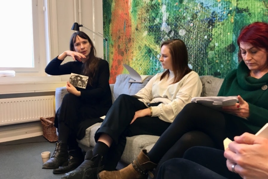 Cultural Adaptation embedded artist project-meeting in Göteborg.