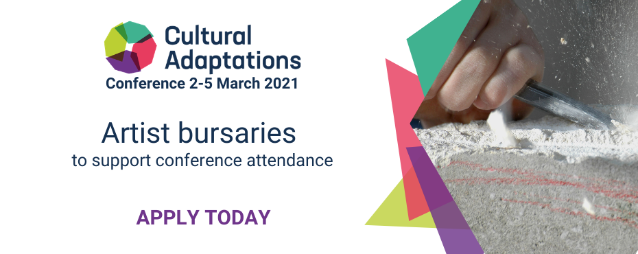 [NOW CLOSED] Opportunity: 10 bursaries to attend the Cultural Adaptations conference